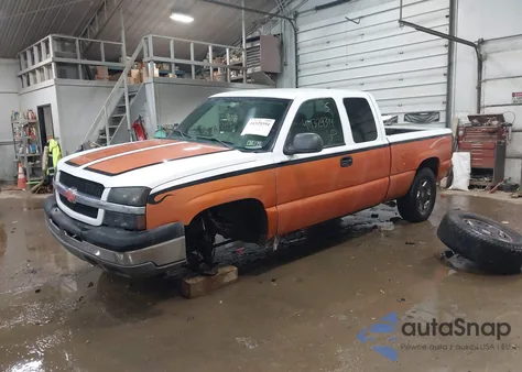 2004 Chevrolet Silverado 1500 Ls z USA, uszkodzony, nr VIN 1GCEK19T64E289123